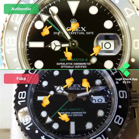 how to spot a fake rolex gmt|how to check for fake rolex.